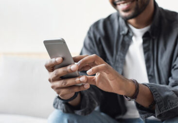texting with customer